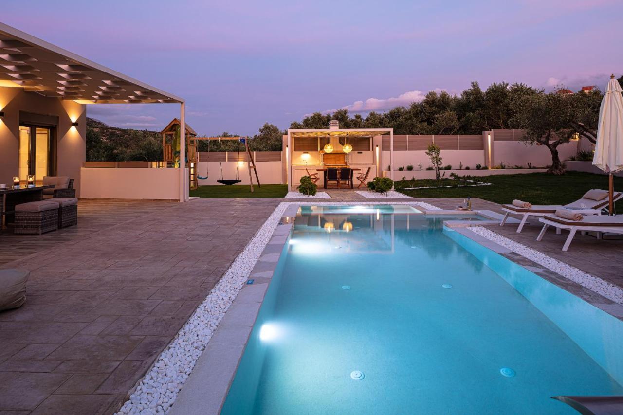 Koin Villa Sunrise, With Heated Pool & Whirlpool Perama  Exteriér fotografie